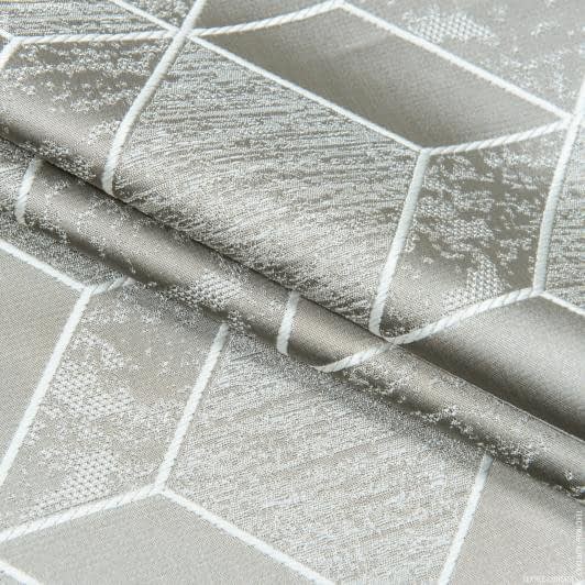 Тканини для штор - Декоративна тканина Кенн геометрія св. пісок