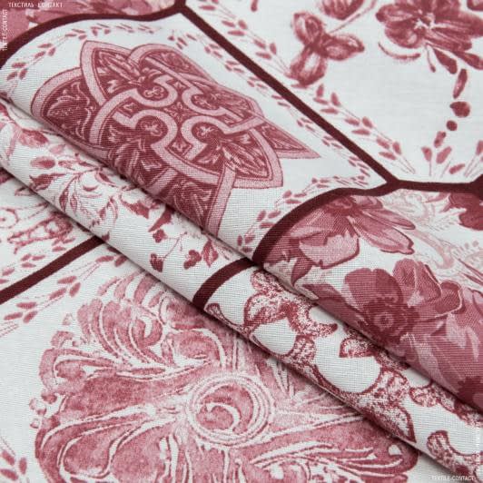 Ткани для дома - Декоративная ткань лонета Дебби плитка фрез