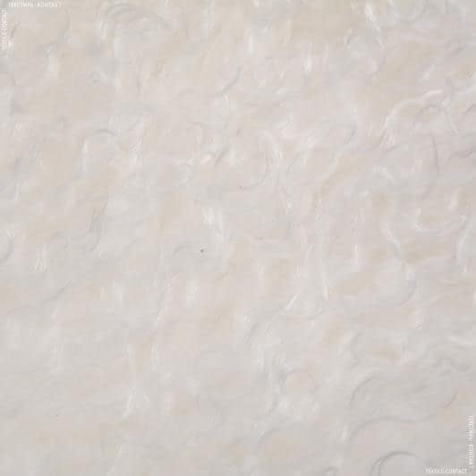 Ткани все ткани - Мех ламы натуральный  110*55см белый