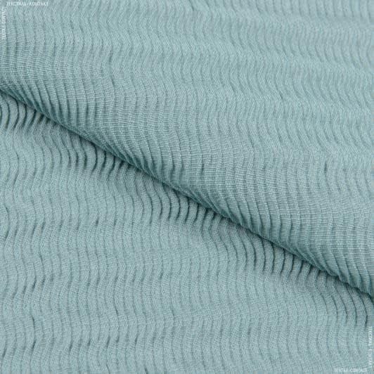 Тканини бавовняні сумішеві - Декоративна тканина Плая стрейч колір бірюза