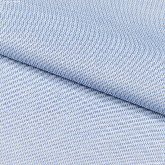 Ткани для рубашек - Сорочечная бело-голубая