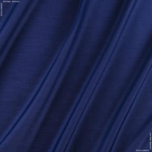 Тканини для сорочок і піжам - Батист-шовк синій