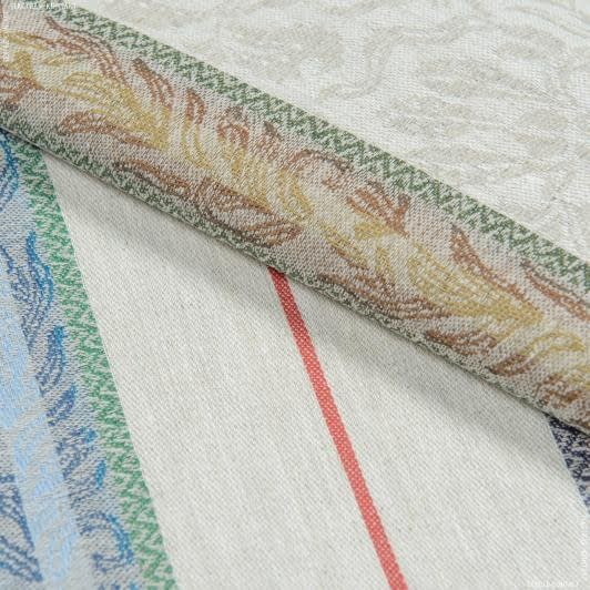 Ткани для столового белья - Ткань полотенечная льняная полоса