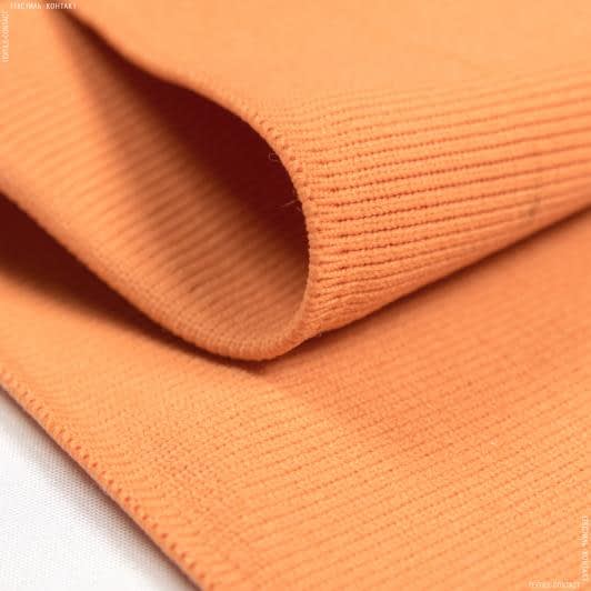 Тканини ненатуральні тканини - Комір-манжет 40см*10см помаранчевий