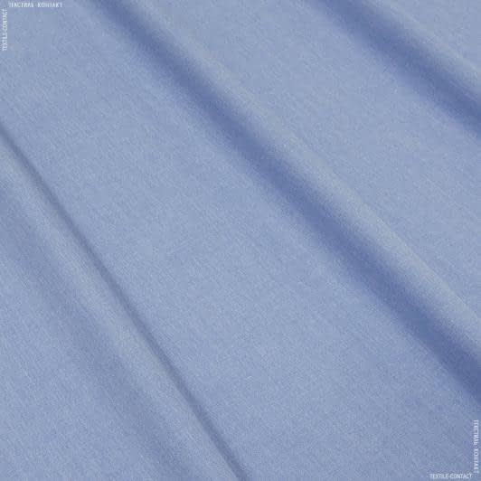 Тканини бавовняні сумішеві - Сорочкова меланж світло-блакитна