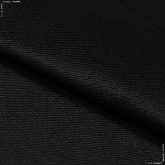 Тканини для сорочок - Сорочковий твіл чорний