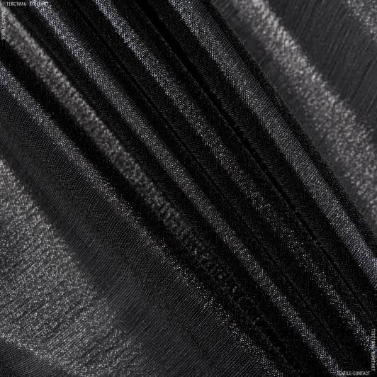 Ткани парча - Парча однотонная черный
