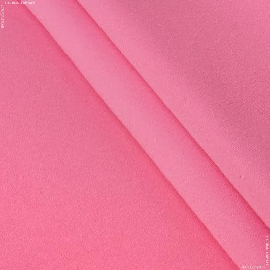 Ткани велюр/бархат - Трикотаж-липучка розовая