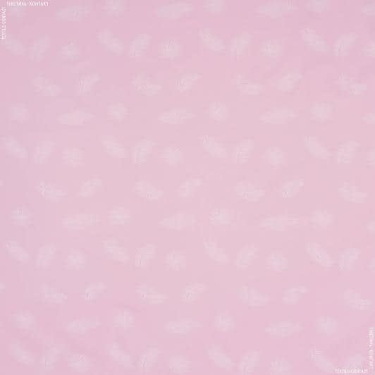 Ткани тик - Тик наперниковый набивной розовый