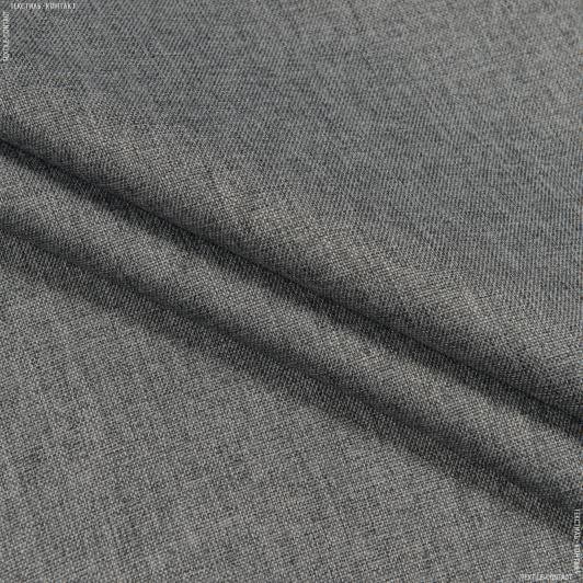 Тканини портьєрні тканини - Блекаут меланж / BLACKOUT сизо-сірий