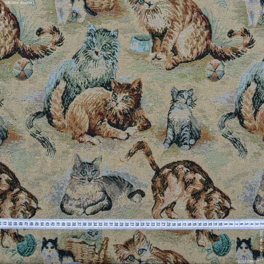 Ткани все ткани - Гобелен  кошкин дом 