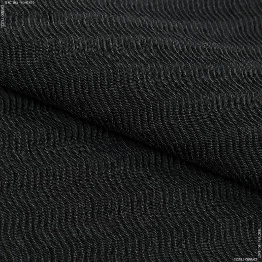Ткани для чехлов на стулья - Декоративная ткань Плая стрейч / PLAYA серая