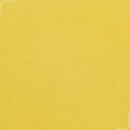 Ткани для спортивной одежды - Футер трехнитка желтый