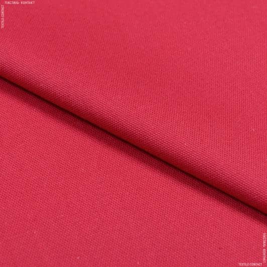 Тканини для столової білизни - Напівпанама ТКЧ гладкофарбована червона