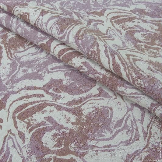 Ткани для римских штор - Жаккард Трамонтана бордовый, бежевый