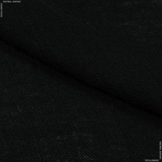 Тканини марльовка - Костюмна марльовка чорний