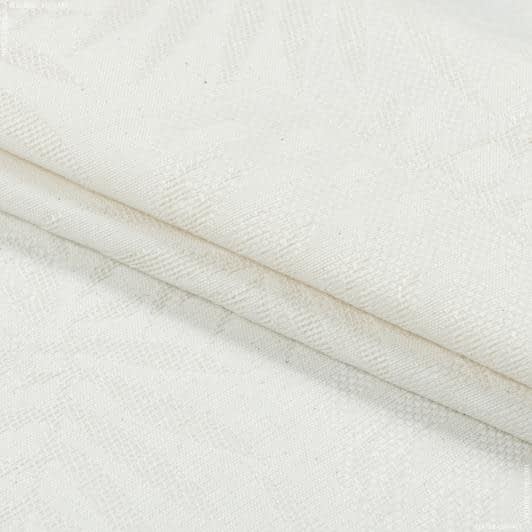 Ткани портьерные ткани - Декоративная ткань никосия папоротник/  молочный
