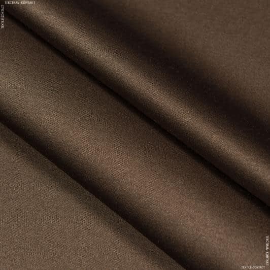 Тканини портьєрні тканини - Тканина для скатертин сатин Арагон 2 колір  св.каштан