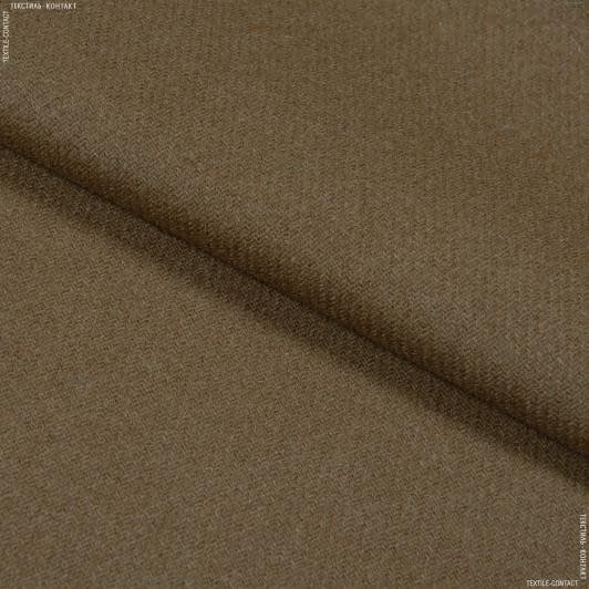 Ткани для верхней одежды - Пальтовая CLINTF светло-коричневый
