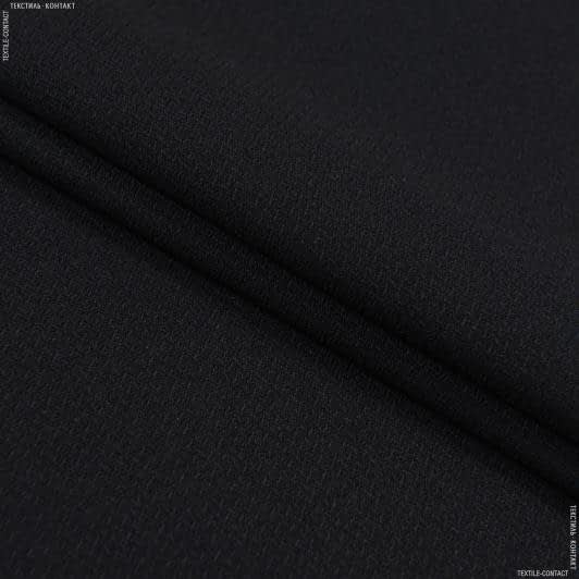 Тканини для піджаків - Костюмна KALIMA чорна