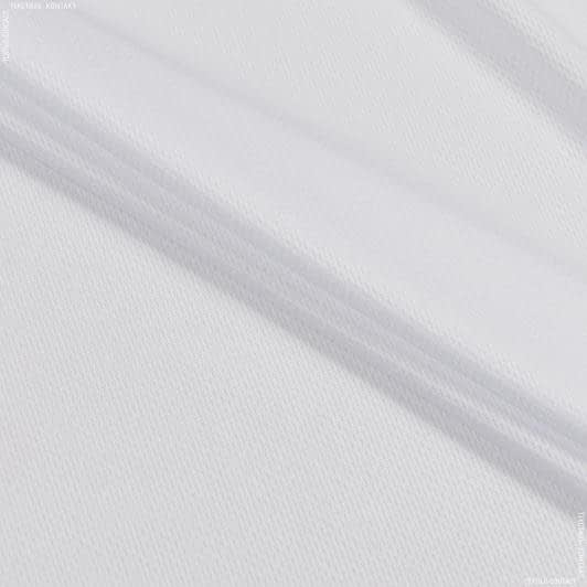 Ткани для спортивной одежды - Микролакоста белая БРАК