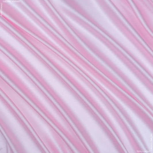 Тканини для білизни - Атлас шовк стрейч світло-рожевий