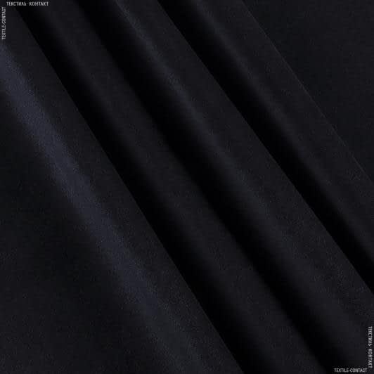Тканини для рюкзаків - Велюр Міленіум чорний