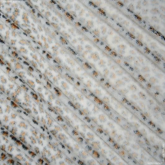 Ткани подкладочная ткань - Мех травка ягуар