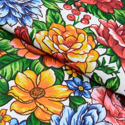 Тканини бавовна - Доріжка столова квіти