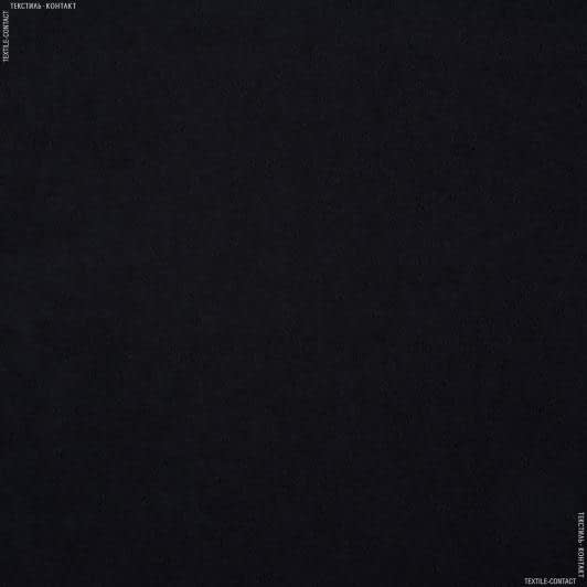 Тканини для сорочок і піжам - Махрове полотно одностороннє 110см*2 чорне