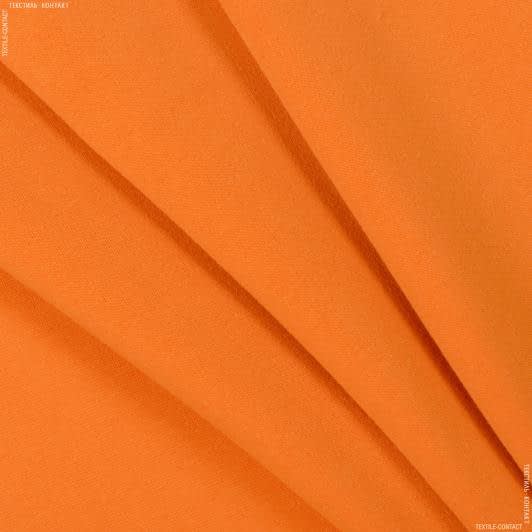 Ткани портьерные ткани - Футер оранжевый  БРАК