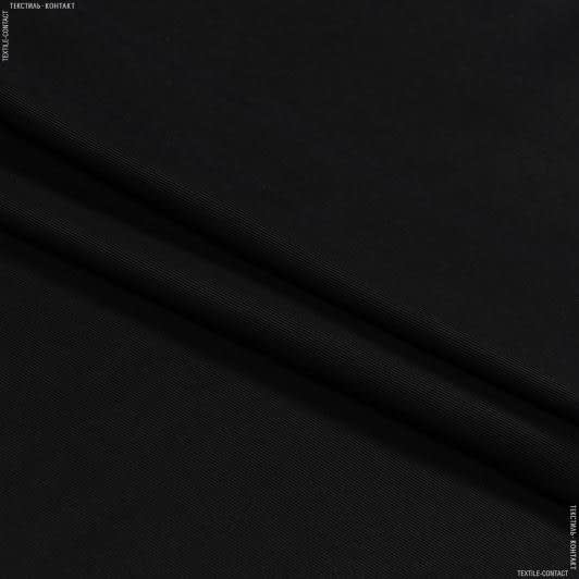 Ткани для костюмов - Плательно-костюмная Тенсел черная
