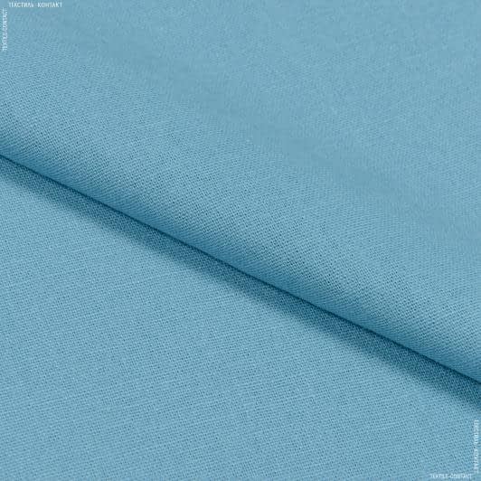 Тканини всі тканини - Декоративний Льон блакитний