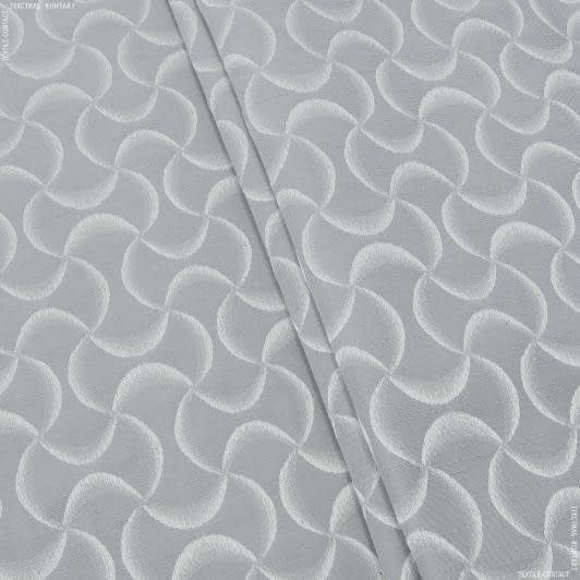 Ткани портьерные ткани - Декоративная ткань жаккард Сеневри /CENEVRE абстракция св.песок, т.песок