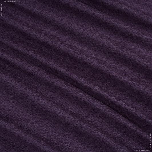 Тканини для декоративних подушок - Декор шеніл сахара баклажан