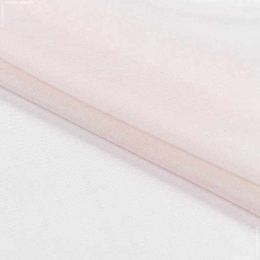 Ткани для драпировки стен и потолков - Тюль батист Рим розовый жемчуг с утяжелителем