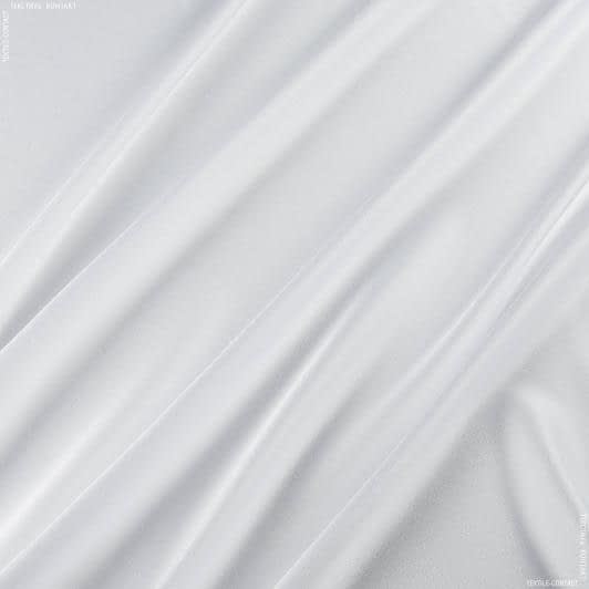 Тканини для декору - Тюль Мус білий перламутр з обважнювачем