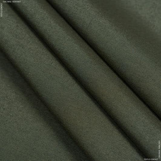 Тканини для військової форми - Тканина плащова 3055  темний хакі