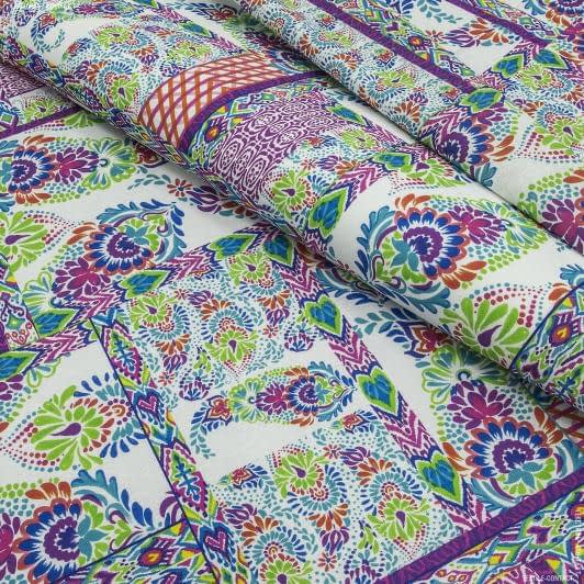 Тканини для штор - Декоративна тканина лонета Офелія фіолетовий