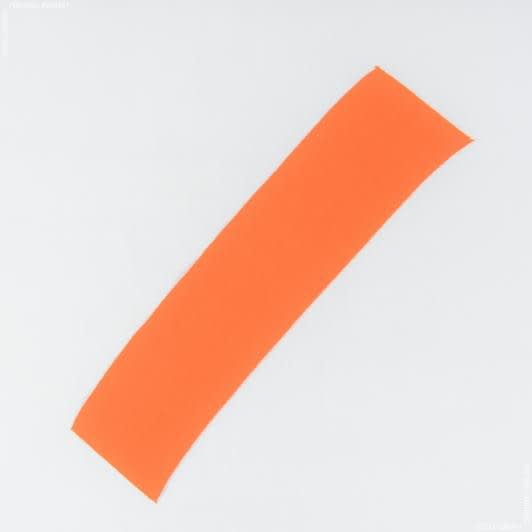 Ткани трикотаж - Воротник- манжет  оранжевый
