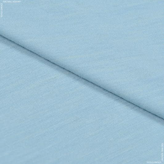 Тканини вовна, напіввовна - Трикотаж Elastarso блідо-блакитний