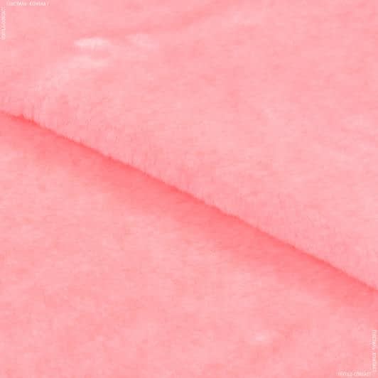 Ткани мех искусственный - Мех искусственный розовый