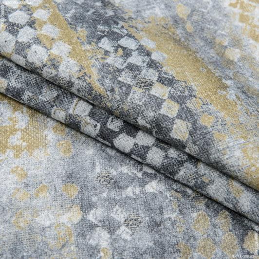 Тканини бавовна - Декоративна тканина Кобра Digital Print сірий