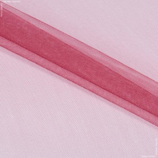 Ткани для блузок - Фатин вишневый