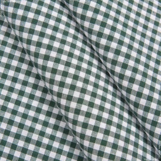 Ткани для скатертей - Декоративная ткань клетка мелкая ibiza зеленый