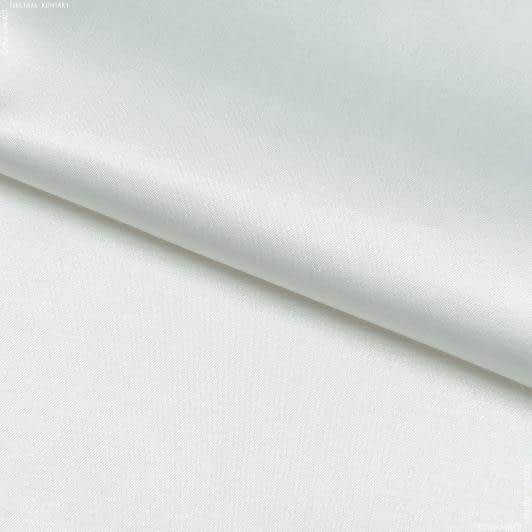 Тканини весільна тканина - Атлас котон PAFI молочний