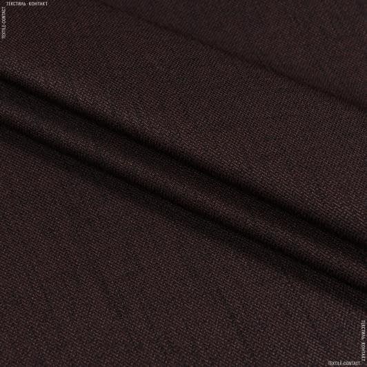 Ткани для штор - Декоративная ткань ЗАУРА  двухстор./ т.коричневый