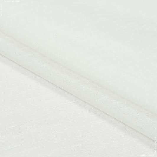 Ткани для дома - Тюль кисея Мистеро-45 штрихи молочные с утяжелителем
