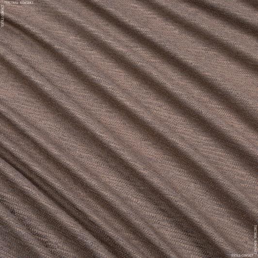 Ткани рогожка - Рогожка Азория коричневая
