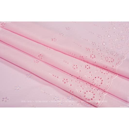 Тканини поплін - Поплін рожевий